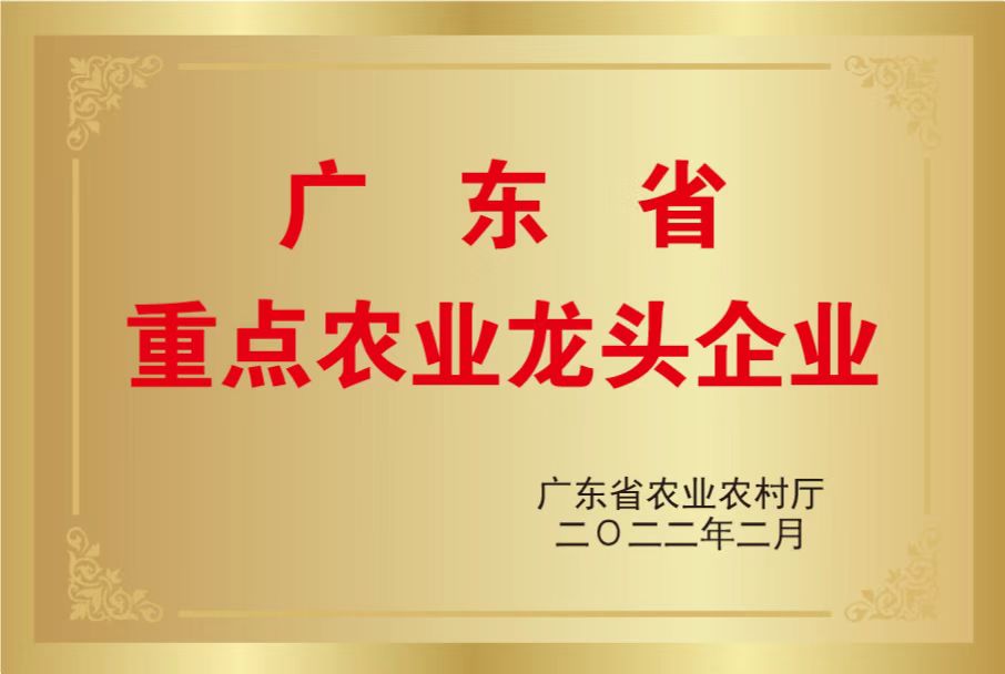 广东省重点农业龙头企业